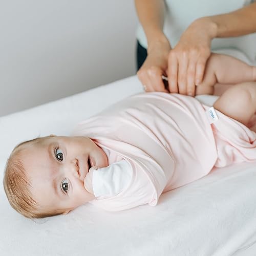 HALO 100% Cotton Sleepsack Swaddle, 3-Way Adjustable Wearable Blanket, TOG 1.5, Baby Blue, Newborn, 0-3 Months - Jamouz