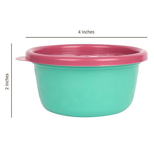 The First Years GreenGrown Reusable Bowls with Lids – Toddler Snack Bowl – 8 Pack – Pink/Purple/Teal - Jamouz