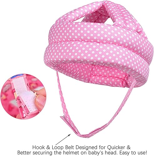 Baby Helmet for Crawling Walking Soft Cushion No Bumps - Jamouz