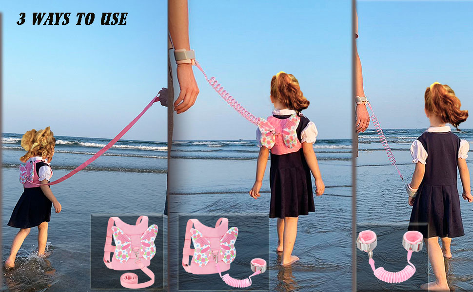 toddler leash butterfly