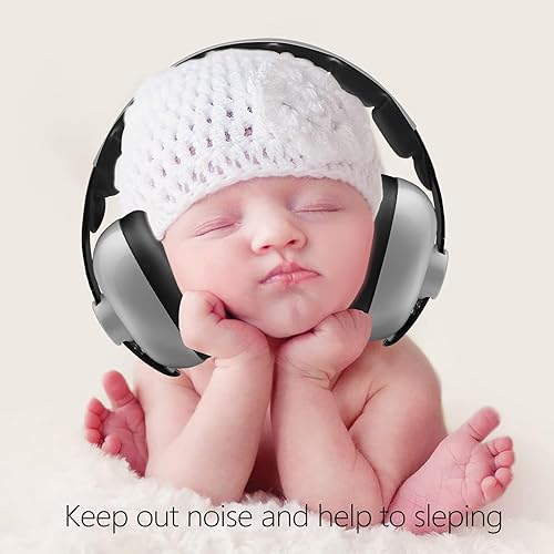 Baby Ear Protection Noise Cancelling Headphones for Babies for 3 Months to 3 Years (Blue) - Jamouz