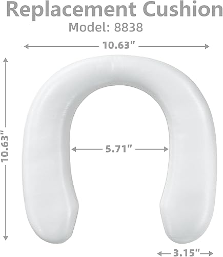 Replacement Toilet Seat Cushion with Soft Anti-Cold Padded Seat ONLY for SKYROKU 8838 Model Potty Training Toilet (Potty Seat NOT INCLUDED) - Jamouz