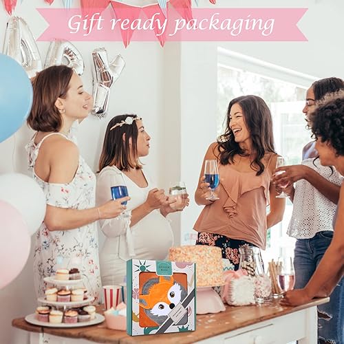 Toddler Bath Towel - Viscose from Bamboo & Cotton Blend for Delicate Skin - Super Soft Thick 600GSM - Ideal Toddler Boy and Girl Bath Essentials 35'x35' Bath Towel - Baby Towel with Hood - Jamouz