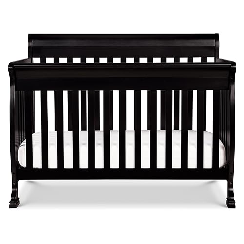 DaVinci Kalani 4-in-1 Convertible Crib in White, Greenguard Gold Certified - Jamouz