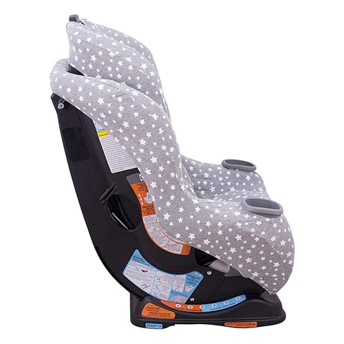 JYOKO Kids Cover Liner for car seat Compatible with Graco Extend2fit, 100% Cotton Made (Raccoon) - Jamouz