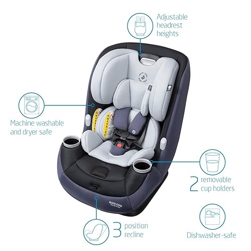 Maxi-Cosi Wheeled Car Seat Travel Pack, Black - Jamouz