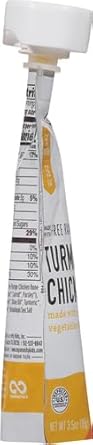 Serenity Kids Bone Broth Puree Made with Organic Veggies - Clean Label Project Purity Award Certified - 3.5 Ounce BPA-Free Pouch - Free Range Turkey Bolognese - 6 Count - Baby Food Turkey Bone Broth - Jamouz