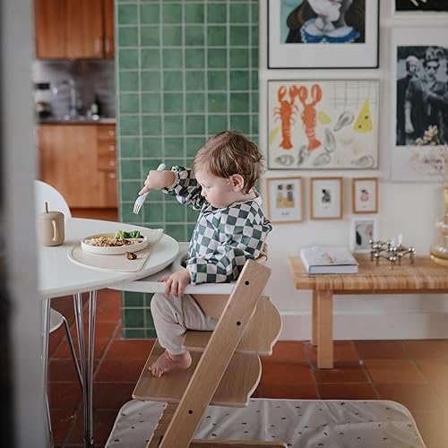 mushie Silicone Suction Plate | BPA-Free Non-Slip Design (Ivory) - Jamouz