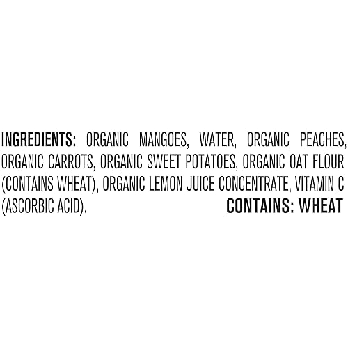 Gerber Organic Baby Food Pouches, Toddler, Banana Raspberry Yogurt Vanilla, 3.5 Ounce (Pack of 12) - Jamouz