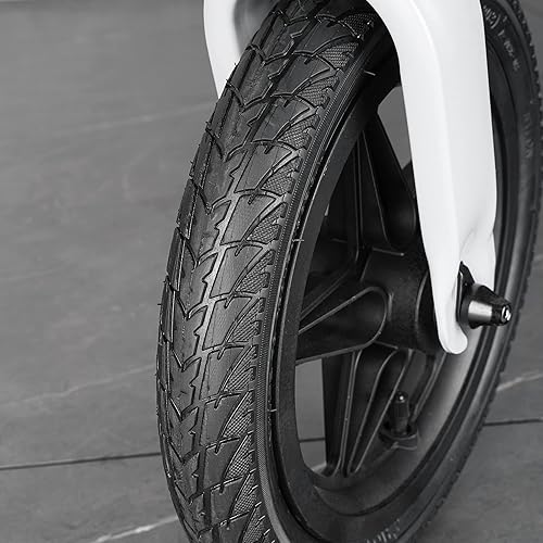 Front 12/12.5×1.75/2.125/2.25 Tires and Tubes Compatible with 3-Wheeler Gear Jogging Troller Models (Both Single and Double Strollers) Including Revolution SE/Pro/Flex/SU/Ironman - Jamouz