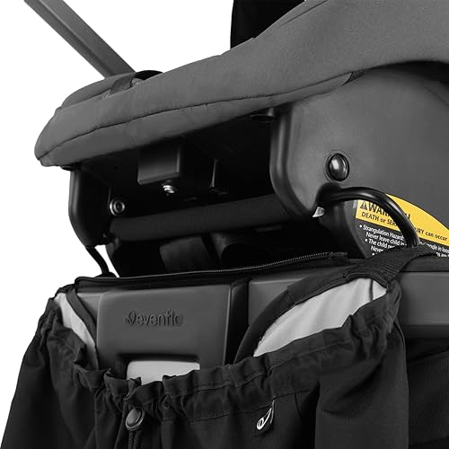 Evenflo Shyft Rideshare All-Terrain Performance Stroller Wagon (Electric Blue) - Jamouz