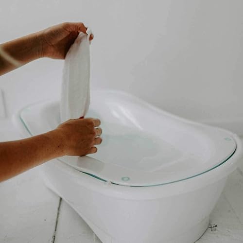 Parker Baby Washcloths - 6 Pack of 100% Cotton Muslin Wash Cloths - Soft, Absorbent and Natural - White - Jamouz