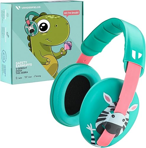 Vanderfields Baby Ear Protection Noise Cancelling Headphones for Babies, Toddlers, Infants 3 months to 2 years - Jamouz