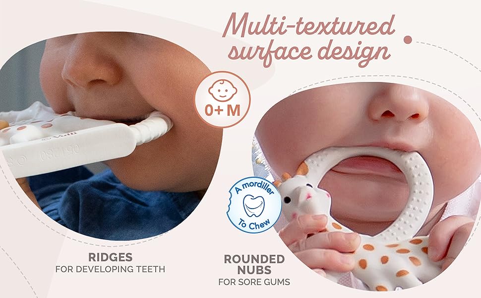 Multi-textured surface design