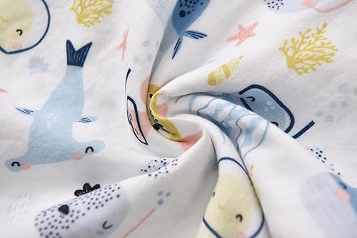 Baby Sleep Sack 2-4 T Baby Wearable Blanket 100% Organic Cotton 0.5 TOG Toddler Sleeping Sack 2- Way Zipper Soft Lightweight X-Large Pup - Jamouz