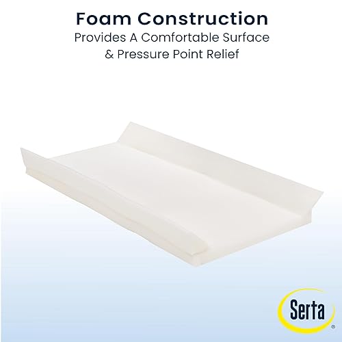 Serta Foam Contoured Changing Pad with Waterproof Cover - Jamouz