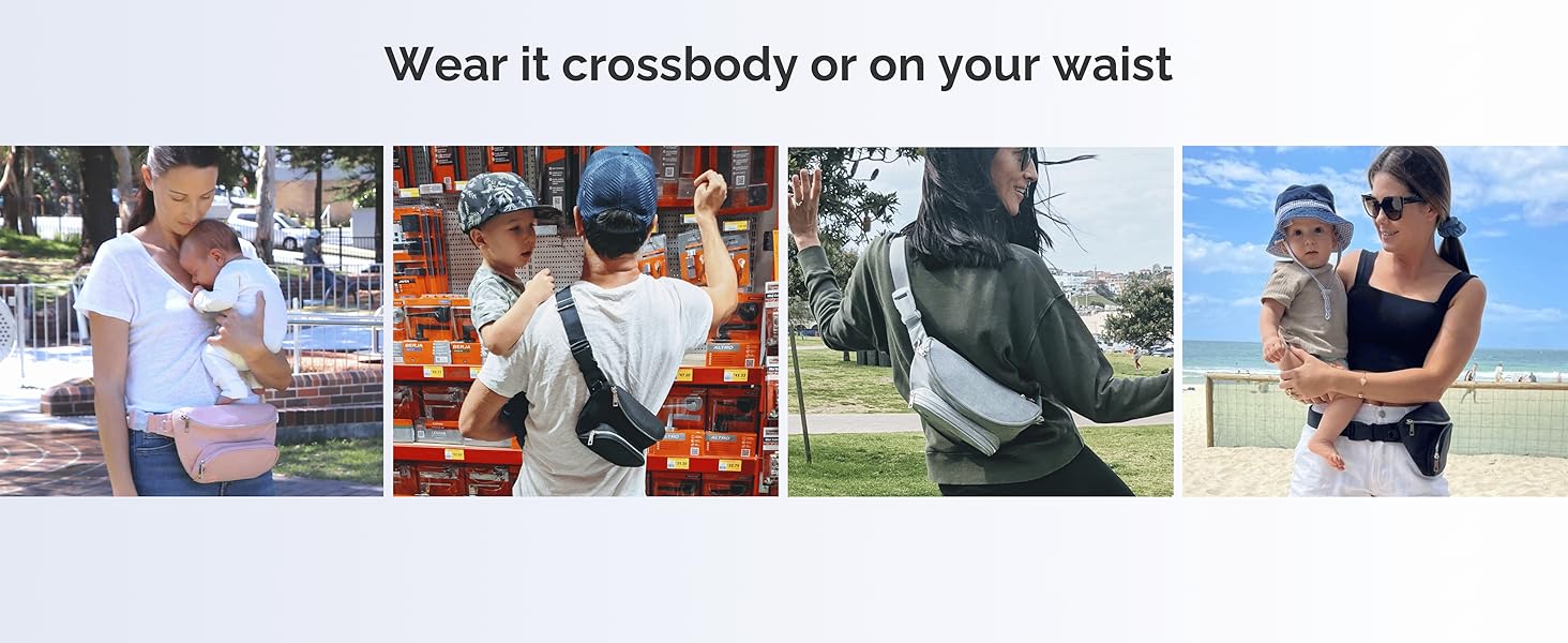 Suessie Fanny Pack Diaper Bag