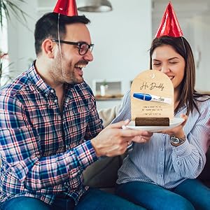 dad pregnancy announcement