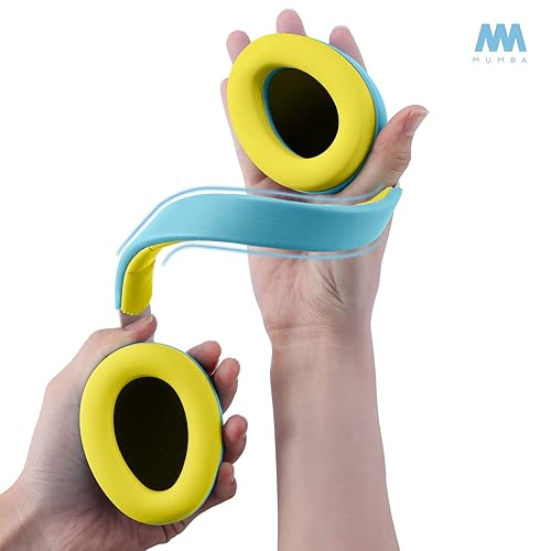 Mumba Baby Ear Protection Noise Cancelling Headphones for Babies and Toddlers Baby Earmuffs - Ages 3-24+ Months - Jamouz