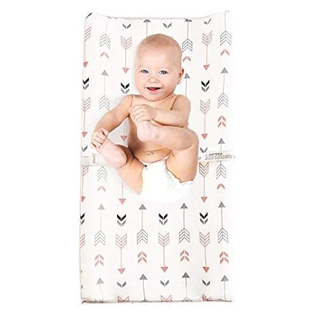 Stretchy Changing Pad Covers for Boys Girls,2 Pack Jersey Knit,Elephant & Whale - Jamouz