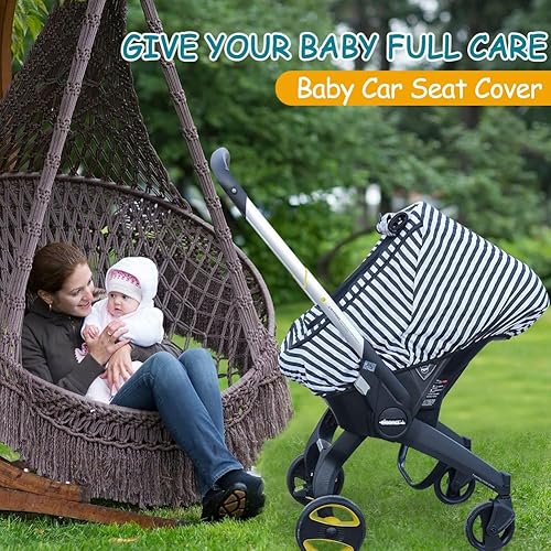 Winter Baby Stroller Bunting Bags and Carseat Canopies Cover to Protect Baby from Cold Wind, Super Warm Plush Fleece Baby Carrier Cover for Infant Boys Girls, Keeps Babies Warm and Cozy.Black - Jamouz