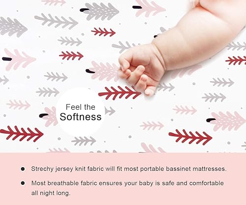 Stretchy Changing Pad Covers for Boys Girls,2 Pack Jersey Knit,Elephant & Whale - Jamouz