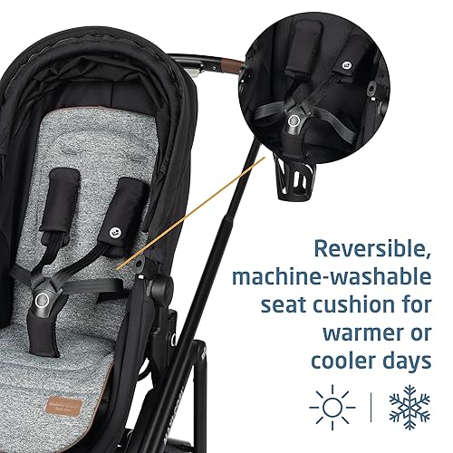 Maxi-Cosi Tayla™ Max Travel System, Baby Stroller and Car Seat Combo, Car Seat Stroller Combo, Desert Wonder - Jamouz