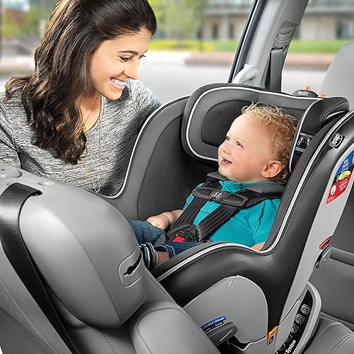 Chicco NextFit Zip Convertible Car Seat, Rear-Facing Seat for Infants 5-40 lbs., Forward-Facing Toddler Car Seat 25-65 lbs., Baby Travel Gear | Carbon/Black/Grey - Jamouz