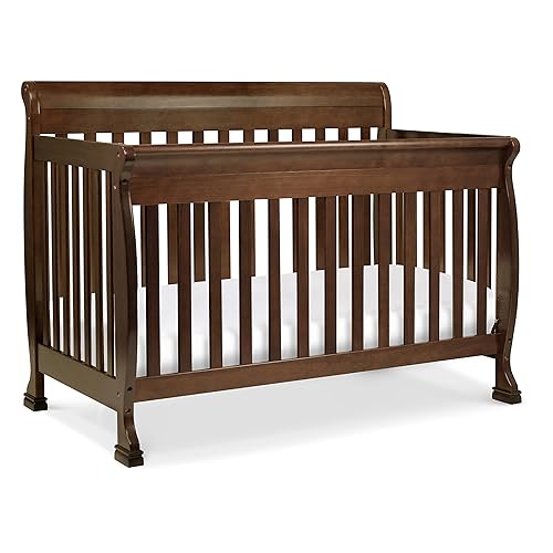 DaVinci Kalani 4-in-1 Convertible Crib in White, Greenguard Gold Certified - Jamouz
