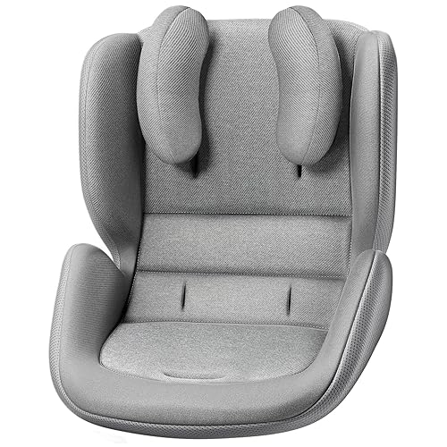 Innokids Baby Stroller Seat Liners Head Body Support Cushion Reversible Infant Liner Insert with Adjustable Pillow Fit Summer and Winter Use (Gray) - Jamouz