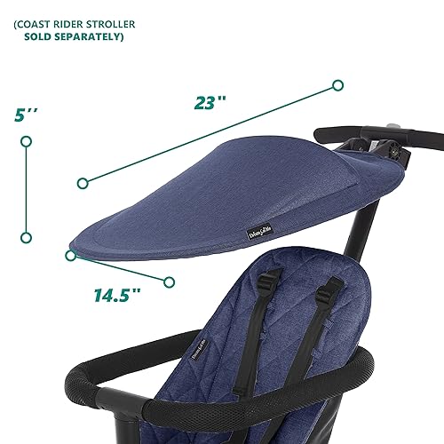 Coast Rider Stroller Canopy for Dream On Me Coast Rider Stroller, Pink - Jamouz