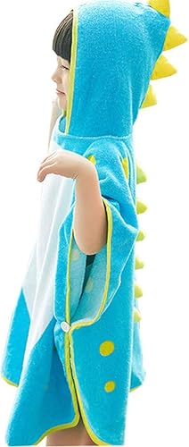 Soft Cotton Baby Bath Towel Beach Towel Bathrobe for Kids 0-8 years - Jamouz