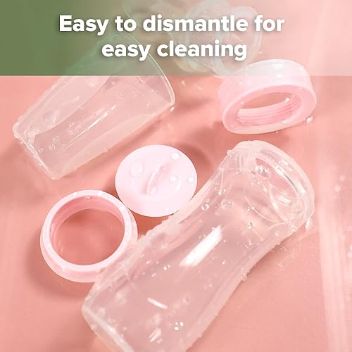 Haakaa Silicone Baby Food Dispensing Spoon Feeder 4oz - Infant Squeeze Cereal Feeder, Baby Fresh Food Feeder, Feed Bottle for Puree, Solid Baby Food, BPA Free, 4m+ Babies – Grey - Jamouz