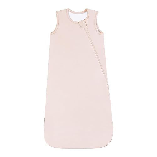 Rayon Made from Bamboo Sleep Sack 0-6 Months 1.0 Tog Ultra Soft Baby Wearable Blanket 0-3 Months Sleeping Sack 3-6 Months for Infant Newborn Babies Unisex Girl Boy 2-Way Zipper Breathable Lightweight - Jamouz