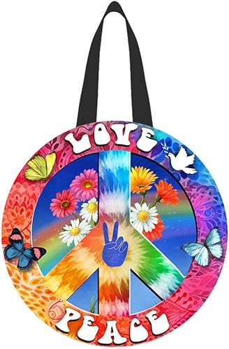 Briarwood Lane Peace and Love Wood Door Hanger - Jamouz