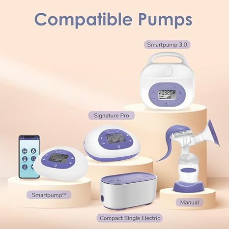 Maymom Pump Valve & MyFit 15mm Shield Compatible with Lansinoh Breast Pump Signature Pro/Smartpump/Manual Breast Pump. Replace Lansinoh Pump Valve. Not Original Lansinoh Pump Part - Jamouz