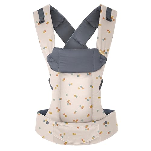 Beco Baby Carrier Gemini Newborn to Toddler-Front, Back and Hip Seat Carrier,Baby Carrier Backpack & Baby Front Carrier with Adjustable Seat,Ergonomic Baby Holder 7-35lbs (Grey) - Jamouz