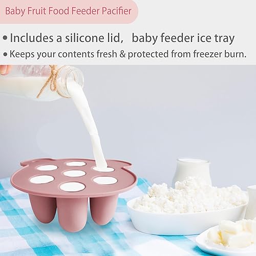Baby Food Freezer Tray and Teething Popsicle Molds – The Perfect Solution for Your Little One's Teething and Feeding Needs - Jamouz