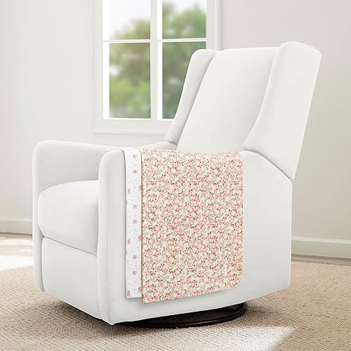 Delta Children 100% Cotton Flannel Baby Receiving Blankets for Girls and Boys – 30x30 Inches (Pack of 2), Safari Friends - Jamouz