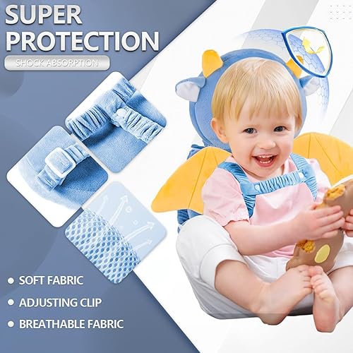 Baby Head Protector Adjustable Baby Head Protection Backpack - Jamouz
