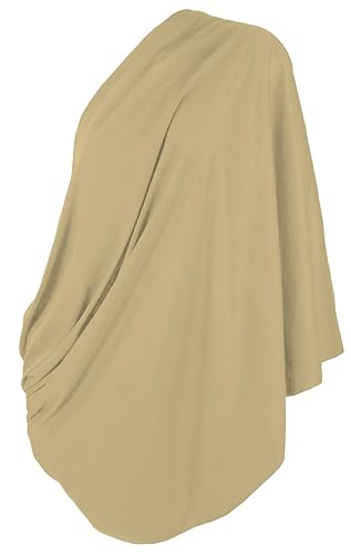 LK Baby 2pk Infinity Nursing Scarf Breastfeeding Cover Ultra Soft (Grey/Navy) - Jamouz