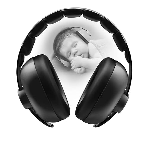Baby Ear Protection Noise Cancelling Headphones for Babies for 3 Months to 3 Years (Blue) - Jamouz