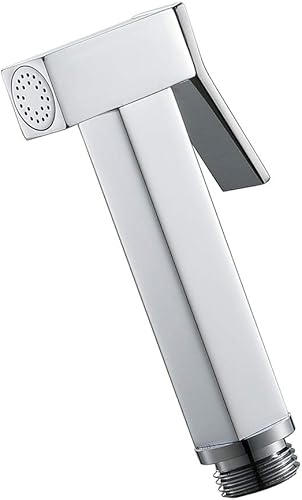 Handheld ToiletSprayer Portable Brass Shower Sprayer Head Suit for Bathroom Cloth Diaper Pet Cleaning,B(A) - Jamouz