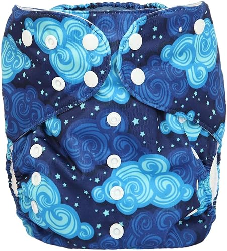 2 to 7 Years Old Junior Big Cloth Diaper Pocket Reusable Baby Kids Toddler (Be Brave) - Jamouz