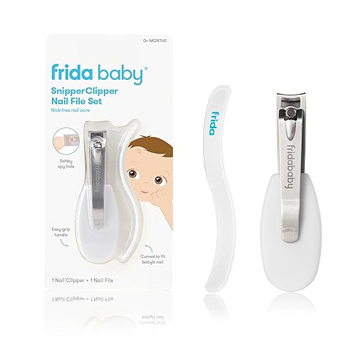 Frida Baby NailFrida The SnipperClipper Set, Baby Nail Clippers & Nail Filer, Baby Essential Nail Kit for Newborns and Up - Jamouz