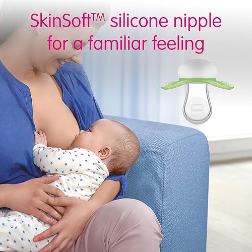 MAM Original Start Matte Newborn Baby Pacifier, Best Pacifier for Breastfed Babies, Boy, 0-3 Months (Pack of 4) - Jamouz