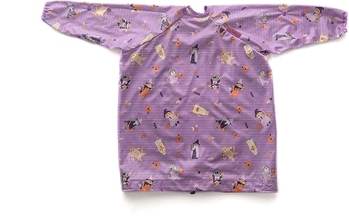 BIBaDO - Long Sleeve Baby Bibs - Babies & Toddlers 6-36 Months - Coverall Baby Led Weaning Bib - Easy Wipe, Soft & Waterproof - Jamouz