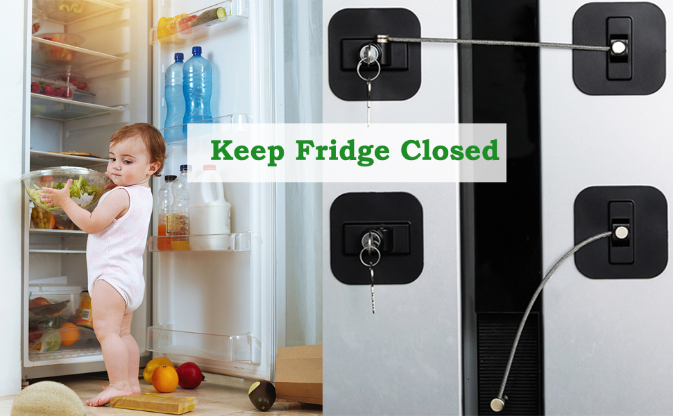 keep fridge door closed