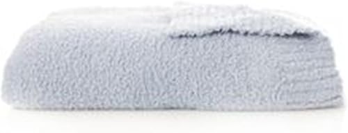 SARANONI Bamboni Luxury Baby Blanket | Plush Blanket for Infant Boys & Girls | Receiving Blanket 30” x 40” | Sky Blue - Jamouz