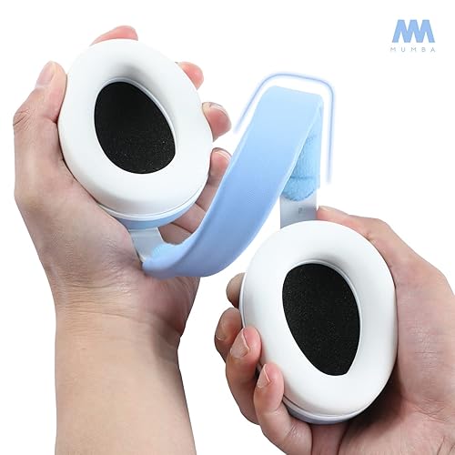 Mumba Baby Ear Protection Noise Cancelling Headphones for Babies and Toddlers Baby Earmuffs - Ages 3-24+ Months - Jamouz